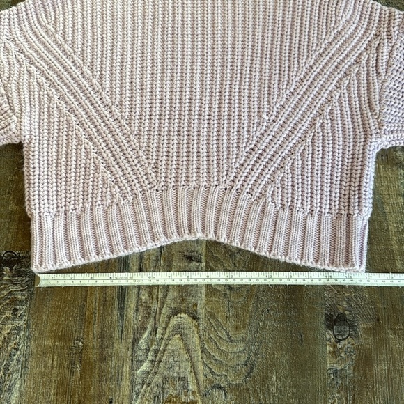 Mavi | Knit Lavender Cropped  Sweater - Picture 10 of 10